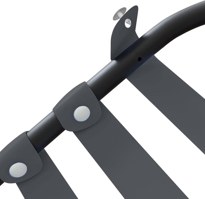 Lumpro Vinyl Straps for Patio Chair Repair Kit 2'' Wide 10 Ft Long Replacement Straps + 10 Free Rivets for Outdoor Lawn Furniture Chaise Lounge Repair (Grey) - Image 5
